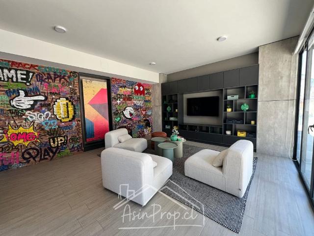 ARRIENDO MODERNO DEPARTAMENTO 2HAB 1BA SAN JOAQUÍN