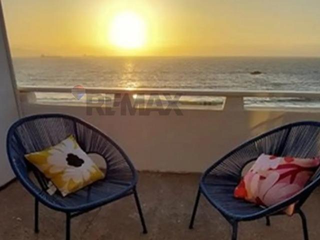 Arriendo reñaca 1d 1b vista al mar borgoño