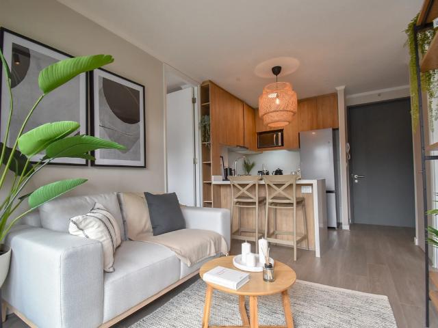 Arriendo semi amoblado mariposa metro irarrázaval