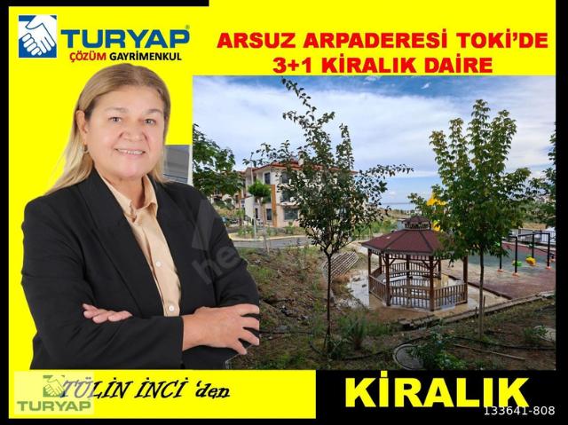 ARSUZ ARPADERESİ TOKİ'DE 3+1 KİRALIK DAİRE