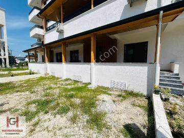 Arsuz Okan Towers'ta Bahçeli Giriş Kat 1+1 Satılık Daire