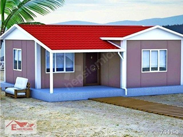 ARSA HARİÇPREFABRİK EV ÜRETİCİSİNDEN 52 m 1+1 TEK KATLI PREFABRİK EVFİYATA ARSA DAHİL DEĞİLDİR