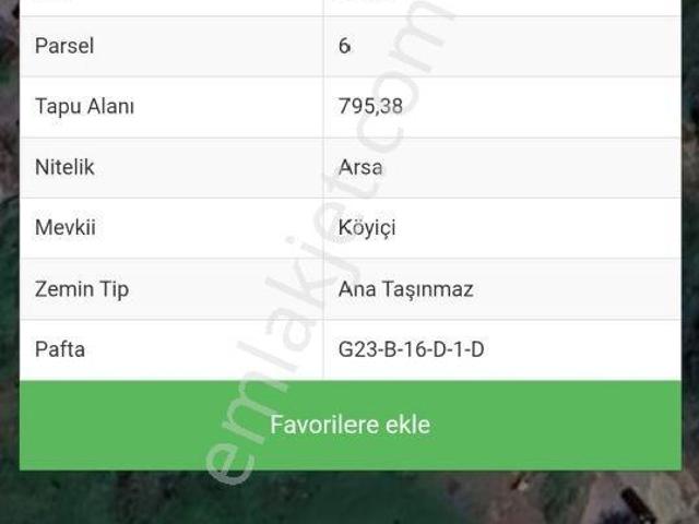 Arslan Gayrimenkul'den, Belen Köyü'nde 795m2 İmarlı, Müstakil Ev
