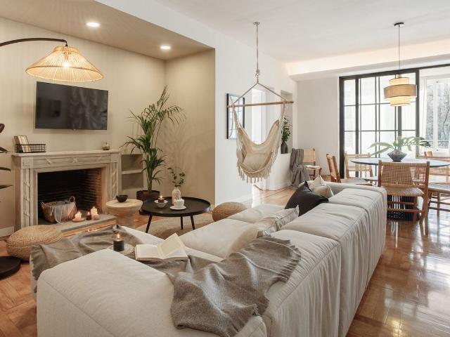 Artful 3 Bedroom Apartment with Indonesian Inspired Design and Private Terrace, Madrid Amsterdam Apartments for Rent