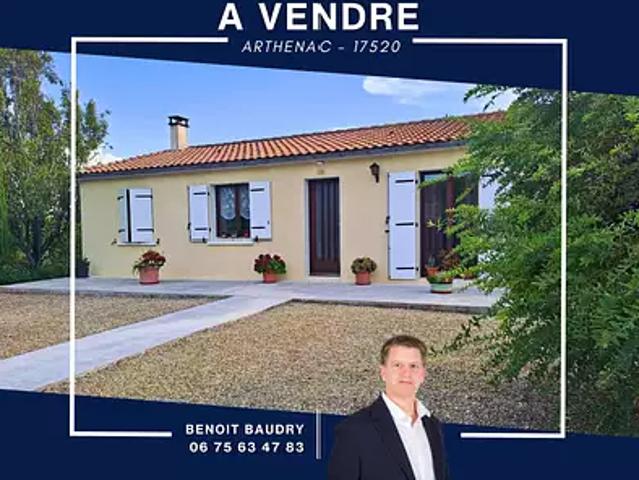 Arthenac 17520 Achat / Vente maison 6 pièces t6 parking
