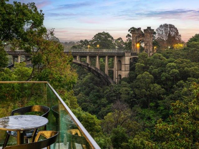 Award winning masterwork where architecture, art and landscape converge on Tunks Park