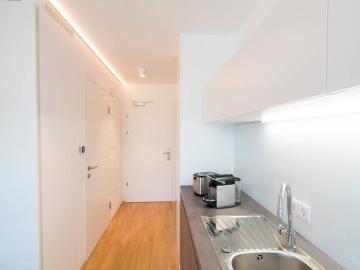 Awesome attic flat with roof terrace near the castle park