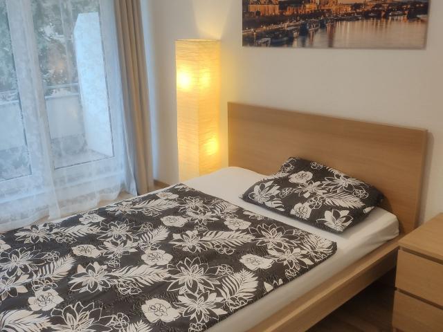 Awesome & lovely suite in Dresden, full furnished with double bed, desk, chairs, wardrobe, kitchenette with sink and fridge,underground parking spot pitch,electricity and TVtv, Dresden Amsterdam Apartments for Rent