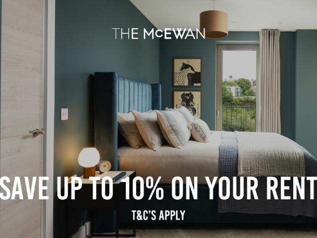 at The McEwan, Flat 13, 2 McEwan Walk. 1 bed apartment to rent £1,755 pcm £405 pw