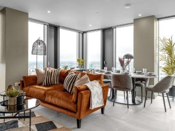 at The Mercian, Apartment 3610, The. 3 bed apartment to rent £2,850 pcm £658 pw