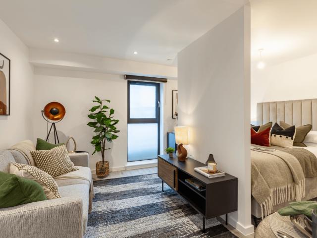 at Verse, 406 Charles Street, Wesley. Studio to rent £1,082 pcm £250 pw