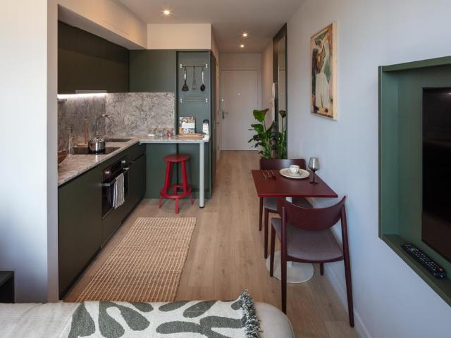 at Folk at The Palm House, 55 57. Studio to rent £1,425 pcm £329 pw