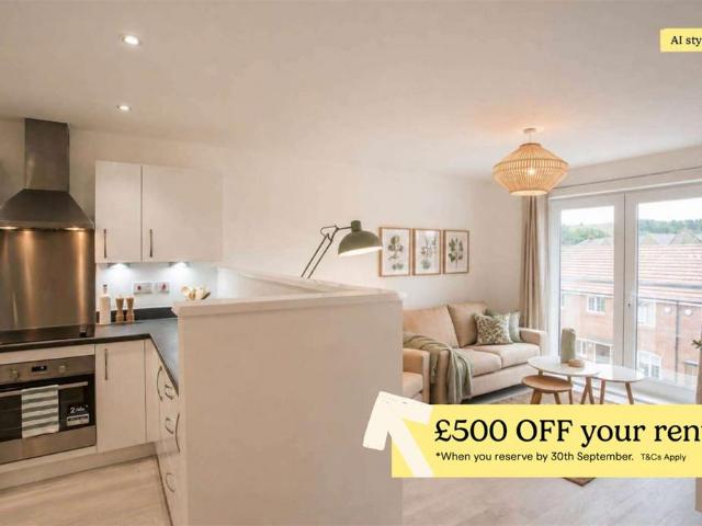 at Nationwide, 22 Brook View, 45. 2 bed apartment to rent £990 pcm £228 pw
