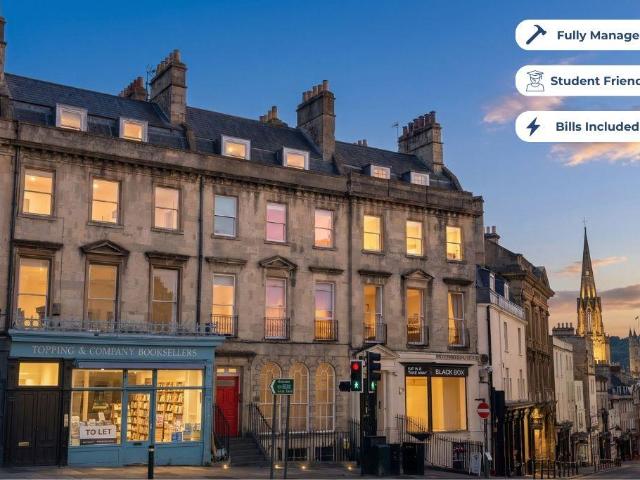 at Nationwide, Flat 1, 3, Bladud. 1 bed flat to rent £1,660 pcm £383 pw