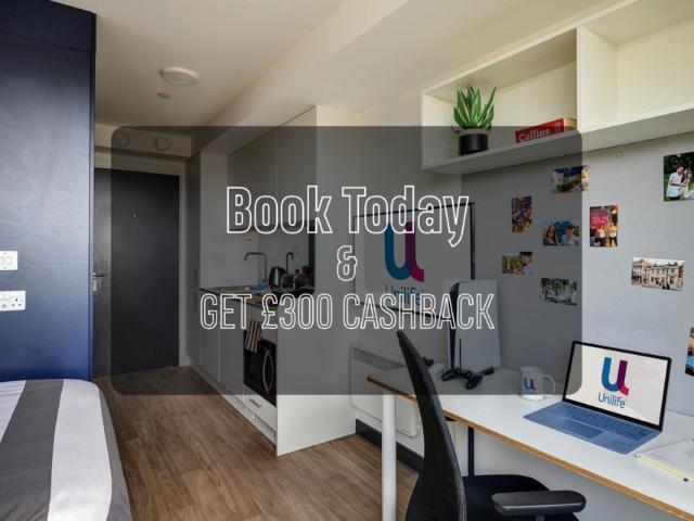 at Nationwide, Unilife Bargate House. 1 bed private hall to rent £1,582 pcm £365 pw
