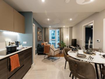 at New York Square, 1501 Rockland. 2 bed flat to rent £1,770 pcm £408 pw