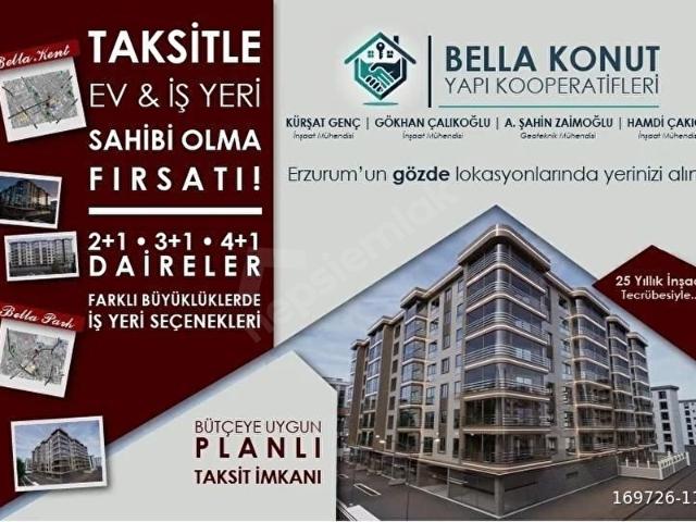 ATA GAYRİMENKULDEN BELLA PARK SİTESİ'NDE SATILIK DAİRELER