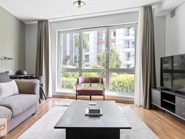 Ataşehir Andromeda Full Eşyalı Bahçe Manzaralı Kiralık 1+1