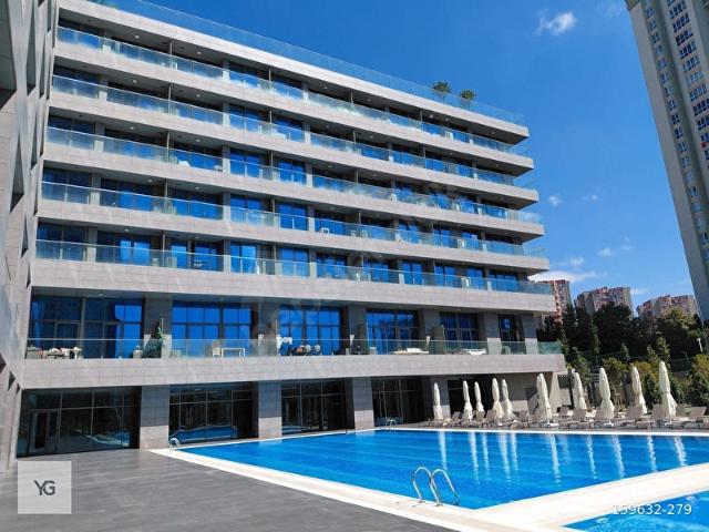 Ataşehir Modern. Büyük Balkonlu 1+1. Çok Keyifli. Yatay Blok