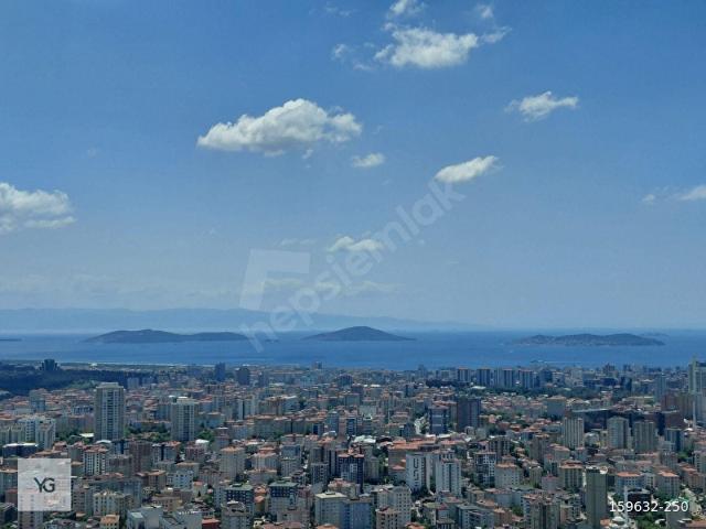Ataşehir Modern. Yüksek Kat Full Deniz ve Şehir Manzaralı. 1+1