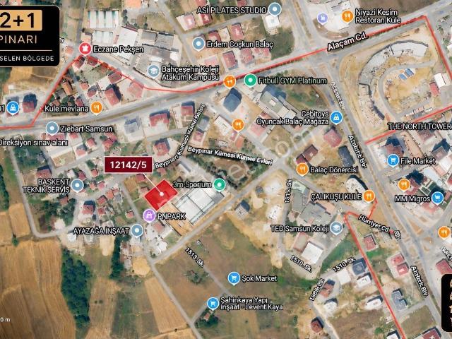 Atakum Beypınarı'nda Yeni Projede Acil Satılık 2+1 Fırsat Daire