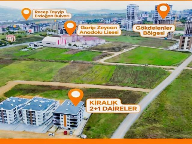 Atakum Gökdelenler bölgesinde,3 adet kiralık 2+1Aile apartmanı