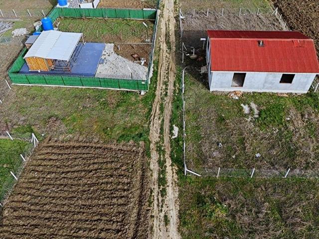 ÇATALCA ELBASANDA MANZARALI 482 M2 ARSA İÇİNDE EV SATILIK