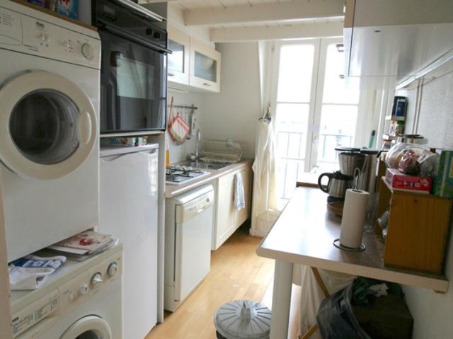 Atelier d'artiste en duplex dernier étage