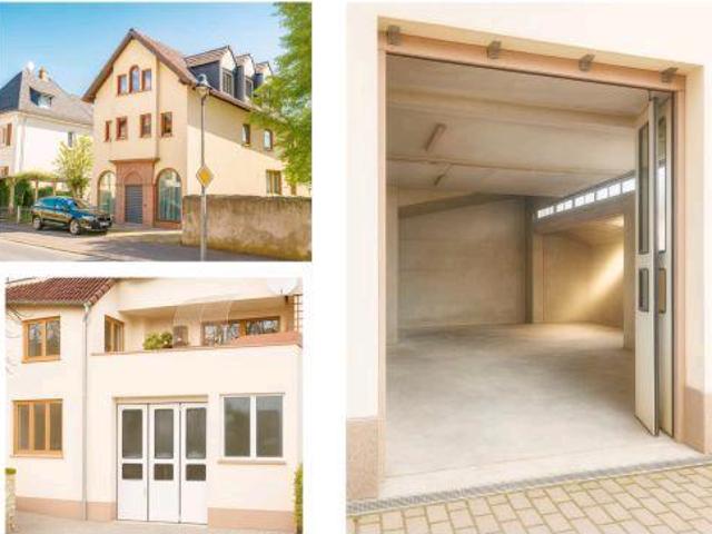 Atelier Werkstatt & Außengelände mit Wohnungen