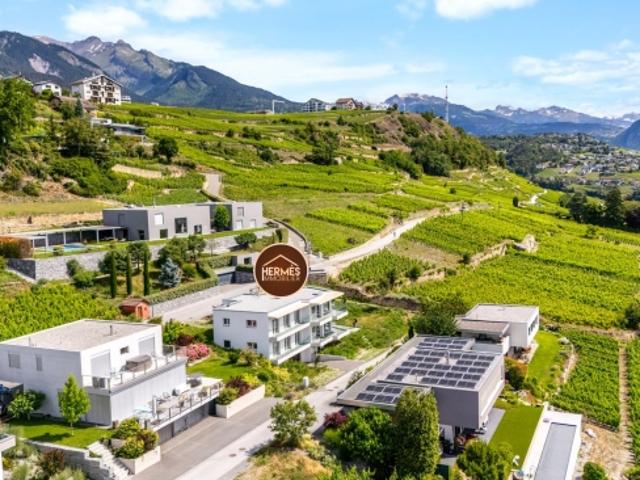 Atemberaubende 4,5 Zimmer Signature Penthouse Wohnung in Diolly, Sion