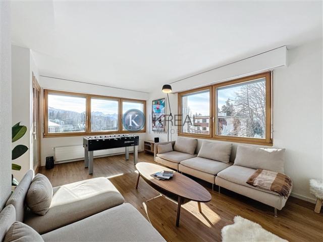 Atemberaubende 3,5 Zimmer Wohnung mit atemberaubendem Blick auf die Alpen
