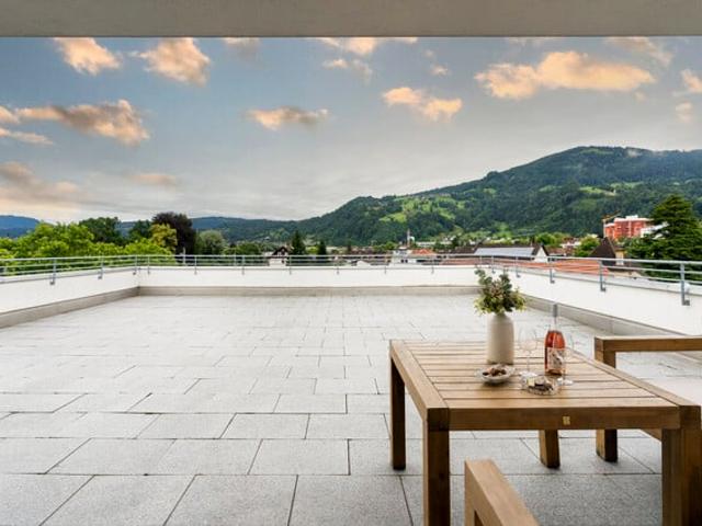 Atemberaubende Wohnung über den Dächern Dornbirn´s 149qm Terrasse!