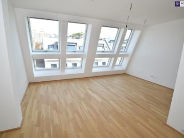 Atemberaubende Dachwohnung mit Terrasse in Ost Ausrichtung! Erstbezug!