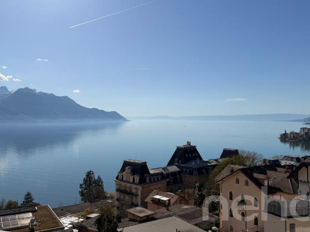 Atemberaubender Seeblick für diese sorgfältig renovierte 4,5 Zimmer Wohnung
