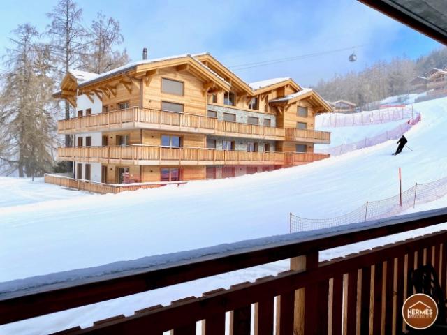 Atemberaubendes Ski in & Ski out Apartment auf den Pisten von Veysonnaz