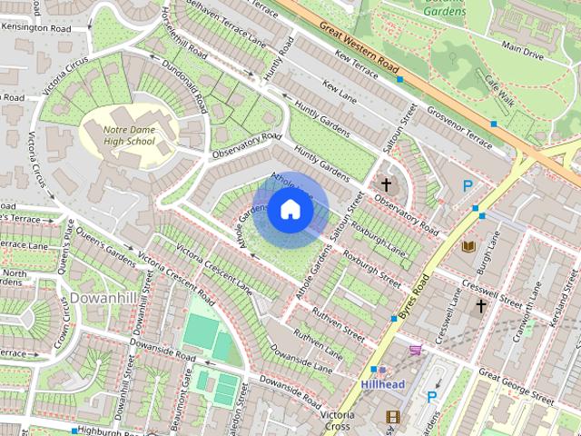 Athole Gardens, Dowanhill, Glasgow, G12