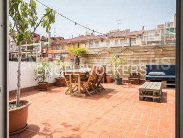 Sant Antoni, Barcelona, Lateral Gran Via de les Corts Catalanes, L'Antiga Esquerra de l'Eixample, Barcelona, Barcelona, Cataluña, Cataluña