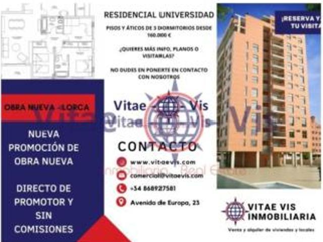 Ático Venta Lorca, San Diego Los Ángeles San Cristóbal