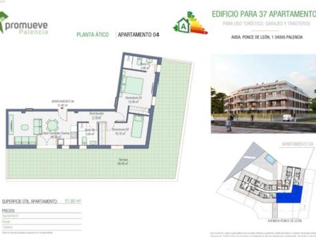 Ático Venta Palencia Capital, Allende el Río