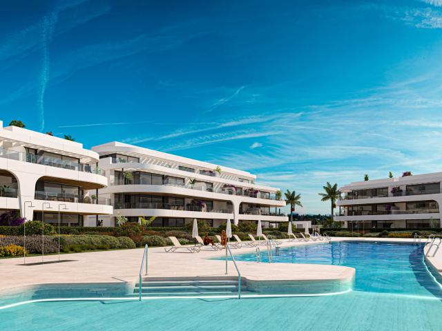 Ático Contemporáneo con Solárium Nueva Milla de Oro, Estepona