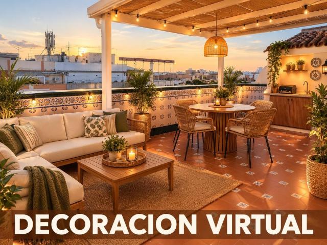 Ático con terraza esquinera de 75m2