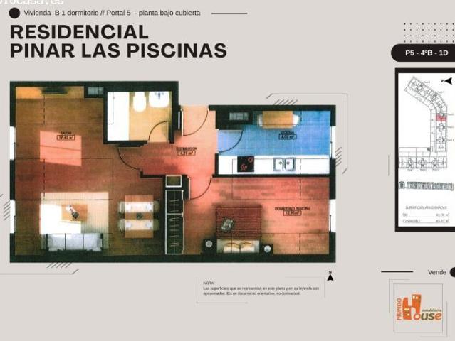 Ático de 1 dormitorio en San Ildefonso
