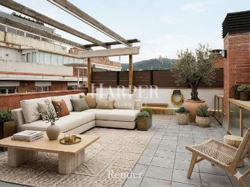 Atico de lujo de 91 m2 en venta Barcelona, Cataluña