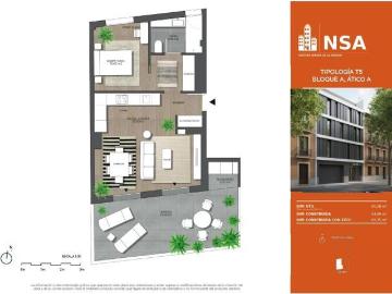 Ático de obra nueva a la venta en Carabanchel Madrid
