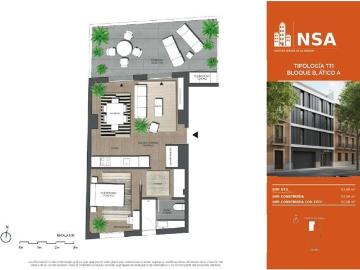 Ático de obra nueva a la venta en Carabanchel Madrid
