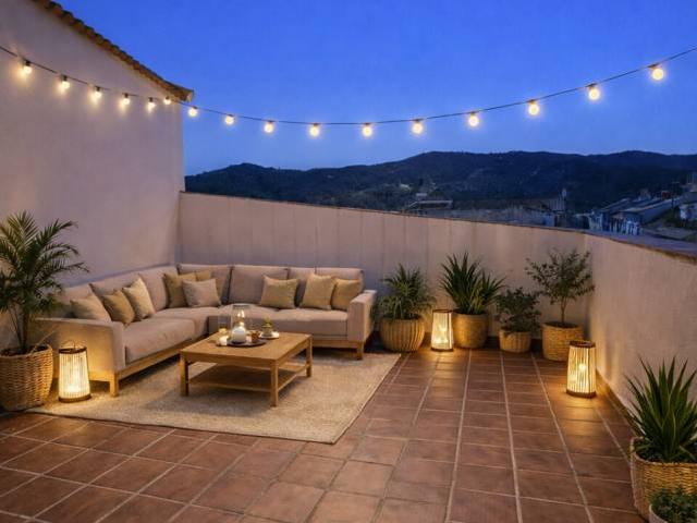 ÁTICO DÚPLEX CON GRAN TERRAZA Y VISTAS A LA MONTAÑA – CENTRO DE RIOGORDO