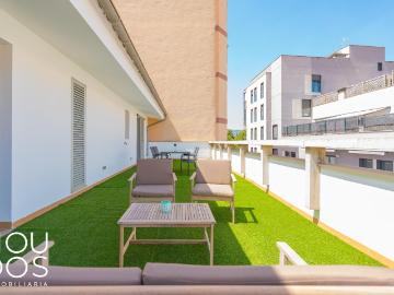 Dúplex en venta en Carrer de la Font, Palma de Mallorca - Terraza