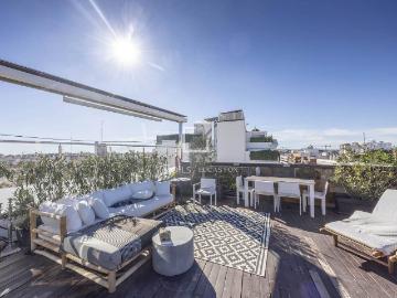 Ático en venta en Valencia del Ventoso - Terraza