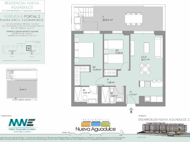 Atico en Venta en Aguadulce Norte