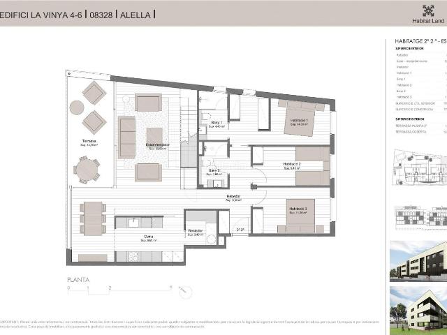 Ático en venta en Alella. Última Oportunidad! Ático Dúplex En La Promoción La Vinya Alella. Áticos.
